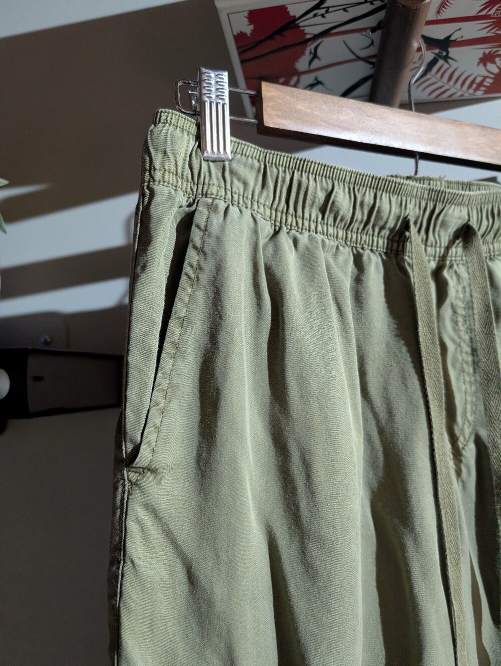 Social Standard By Sanctuary Green Flowy Cargo Pants - Small - Picture 5 of 6